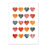 TPFLiving Poster Leinwand / Regenbogen, Wolken, Sonne, Einhorn, Giraffe, Elefant - / Verschiedene Größen - OHNE Rahmen - Modell TX1864